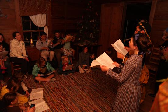 Duke Homestead Xmas tour